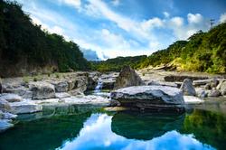 Formasi Nampol Sungai Niyama: Air Terjun Aesthetic yang Membuka Rahasia Evolusi Pantai Jawa!