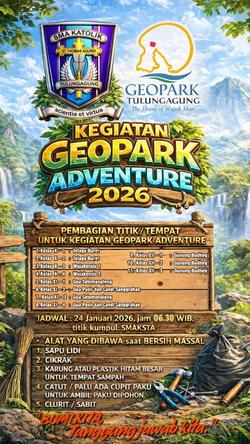 Photo by Geopark Tulungagung on January 20, 2026.
