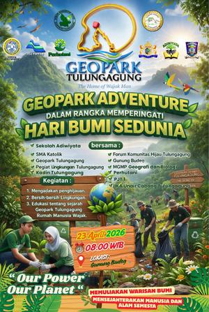 Langkah Kecil untuk Bumi: Geopark Adventure Tulungagung 2026