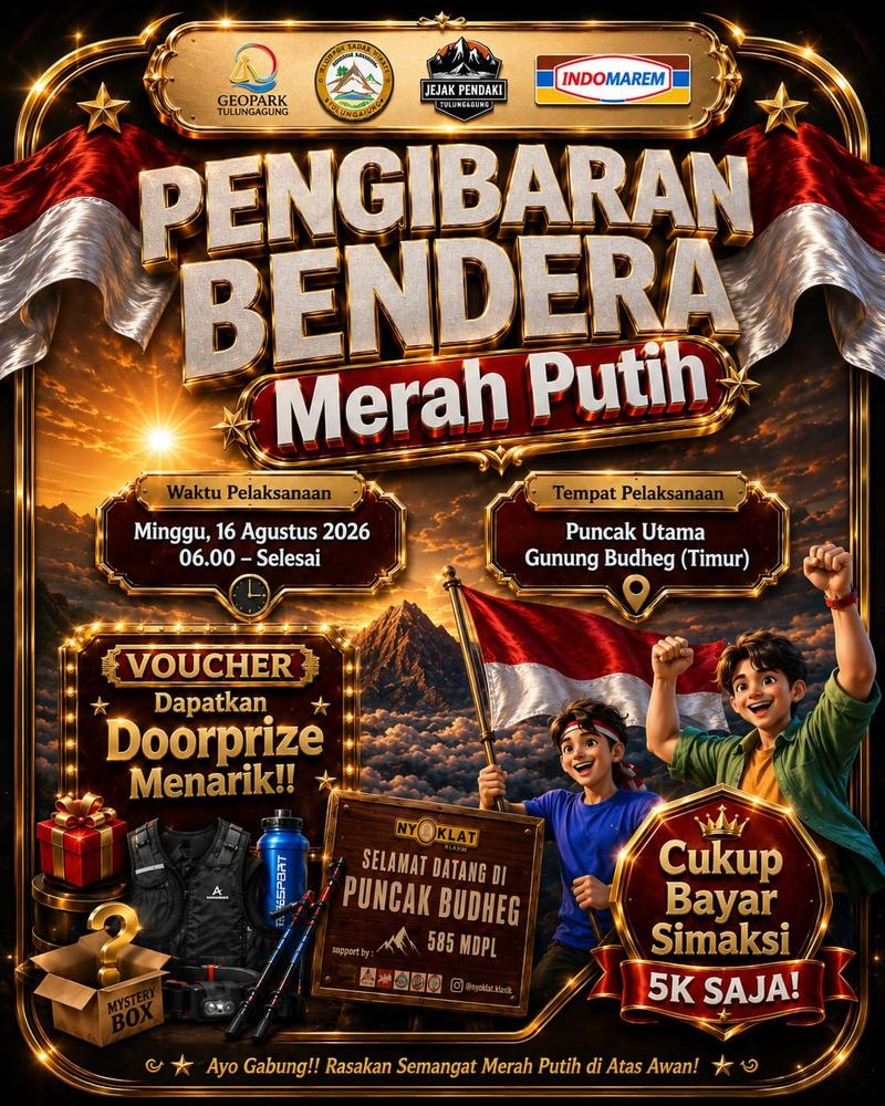 PENGIBARAN BENDERA MERAH PUTIH